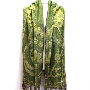 Women's Double-Side Pashmina Shawl/Scarf Wrap